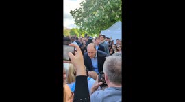 Prince William greets coronation crowds near Windsor Castle