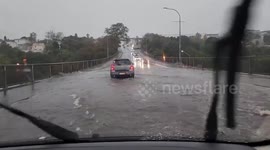 New Zealand: Severe Thunderstorm With Heavy Rain Causes Flooding In Auckland