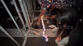 New Yorkers hold a vigil for Jordan Neely after clash with NYPD