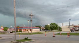 US: Powerful Storm System Moves Through Kansas City Metropolitan Area