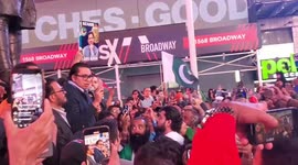 US: Imran Khan Supporters Hold Rally At NYC Times Square Following His Arrest In Islamabad 3
