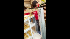 Bee Covered Donuts