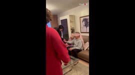 Man surprises parents after being abroad for 8 months *Heartfelt Reunion*