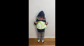Son leaves mother in a laughing fit with his creative birthday present