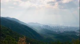 Panoramic view from Trail 3, Margalla hills, Islamabad Pakistan