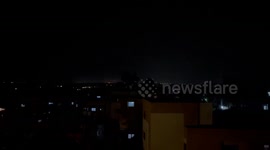 Israeli warplanes bombed and demolished a house, in Beit Lahia in the northern of Gaza Strip