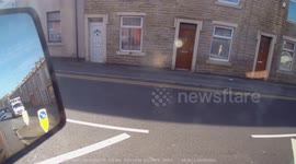 Operation Snap reject as Van drives the wrong side of a traffic island at traffic lights