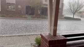 US: Large Hail Pummels Northeastern Colorado Amid Severe Storms And Tornado Watch