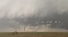 Tornado Spotted Southwest of Akron, Colorado on Wednesday Evening