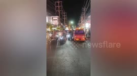 British tourist arrested over fight with tuk-tuk drivers in Thailand