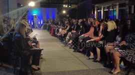 Runway of Future of Fashion Celebration and Honors 2023 in New York, USA