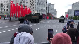 Victory Day General Rehearsal in Moscow, Russia