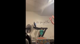 Exercising Mom Misses Her Mark