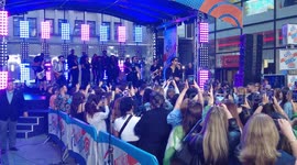 The Jonas Brothers perform on NBC's Today Show