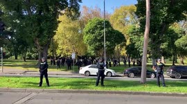 Australia: Violent Clashes Erupt At Anti-Immigration Rally In Melbourne 2