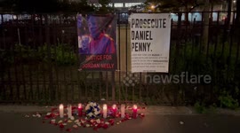 Jordan Neely Memorial in New York, NY, USA