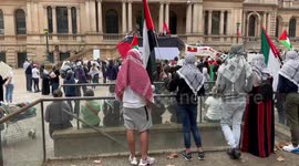 Rally for Palestine to commemorate the 75th anniversary of Al Nakba, Sydney, Australia