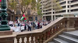 Rally for Palestine to commemorate the 75th anniversary of Al Nakba, Sydney, Australia