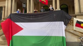 Rally for Palestine to commemorate the 75th anniversary of Al Nakba, Sydney, Australia