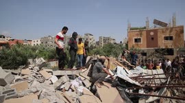 Israel ongoing airstrikes leave destruction and chaos in Gaza