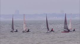 Light winds for Blaze Eastern sailing championships off Kent, UK