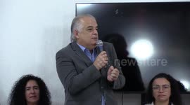 Marcio Franсa, Minister of Ports and Airports at the 4th Agrarian Reform Fair in Sao Paulo, Brazil