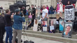 'Truth be told' rally in London, UK
