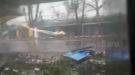 Cyclone Mocha damages homes in Myanmar