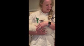 Foster Puppy Does Not Want to Wake Up