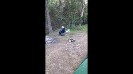 Campers' Close Encounter With a Venomous Snake