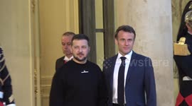 Ukraine's Zelenskyy to meet Sunak in London today after France's Macron pledges more military aid