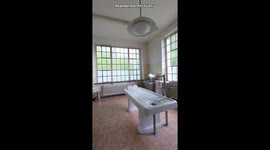 Urban explorer ventures into untouched abandoned German mortuary dating back to WW2 with dark history
