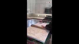 Woman creates an ENCHANTING gingerbread kitchen fit ahead of Christmas