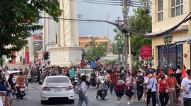 Opposition celebrates victory in Thailand elections as military fights to keep power