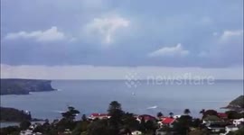 Australia: Waterspout Spotted Off Coast Of New South Wales
