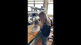 Architecture student highlights the entrancing process behind making a basic model *Time-Lapse*