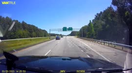 Driver Forced to Exit to Avoid Collision