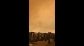 Wildfire Smoke Covers The Skies