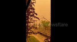 Canada: Air Quality Statement Issued As Wildfire Smoke Blankets Calgary 2