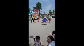 순천정원박람회 퍼레이드공연,환상의공연, 키다리아저씨,