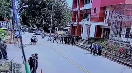 'Drink driver' ploughs into students on zebra crossing leaving four injured
