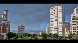 Spain: Wildfire Erupts In Resort Town Of Benidorm Prompting Evacuation 3