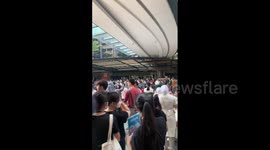 Fire breaks out at large mall in Kuala Lumpur, Malaysia
