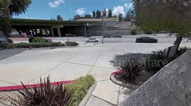 Driver Crashes Into Multiple Vehicles After Fender Bender