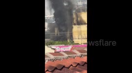 Fire engulfs major mall in Kuala Lumpur, Malaysia