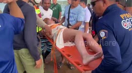 Dozens of tourists injured in horror crash as speedboat rammed into post in Thailand