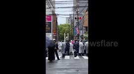 Japan: Hundreds Of G7 Summit Protesters March Through Hiroshima