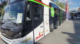 TransportFest 2023 (festival of city's transport) opens in St Petersburg, Russia