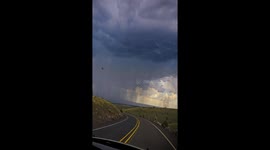 Thunderstorm in Central Oregon Desert