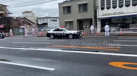 G7 Hiroshima Summit: Motorcades Drive Through Streets Under Heavy Security 2